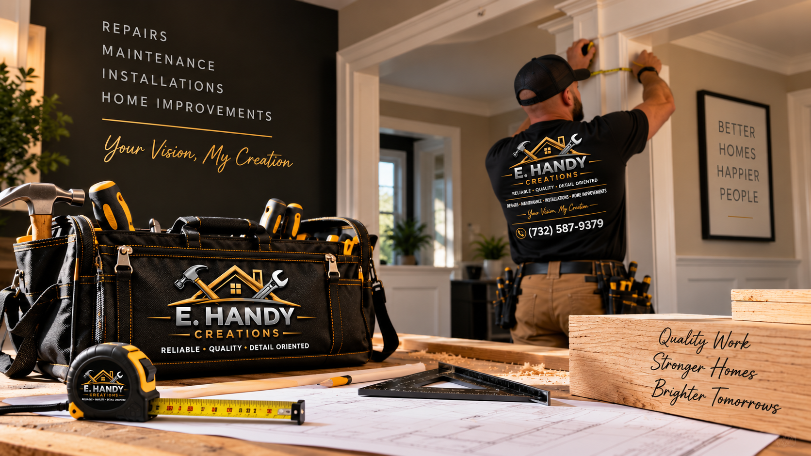 E. Handy Creations professional handyman services