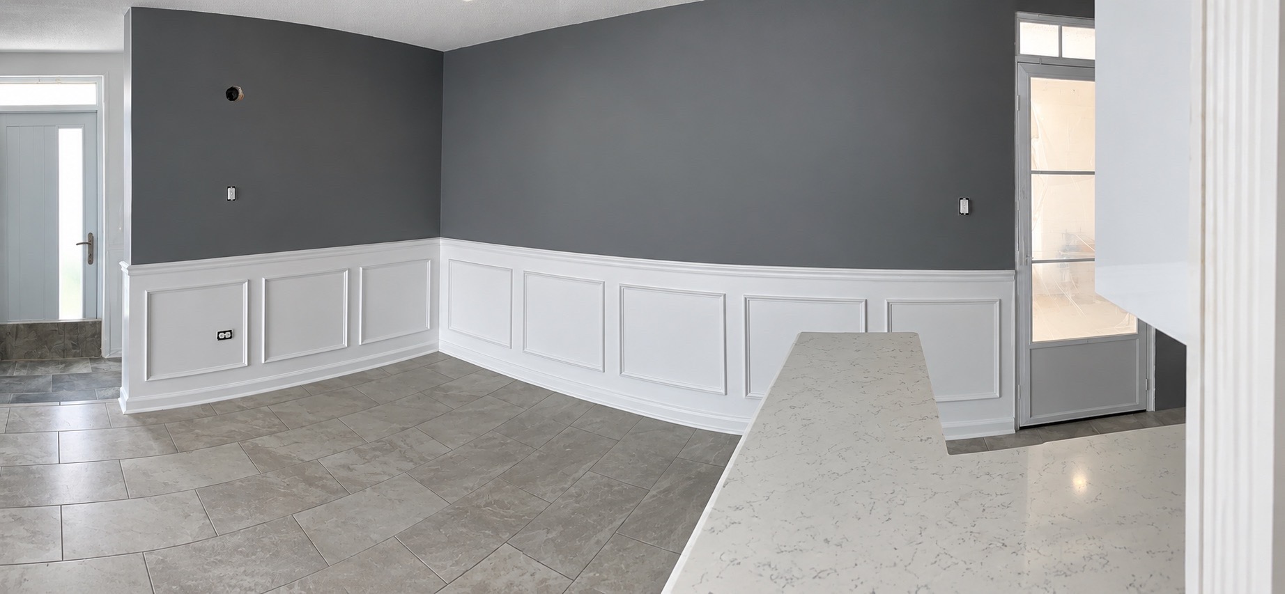 Wainscoting and finish carpentry